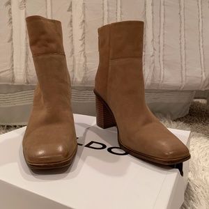 Brand New Aldo Beige Booties